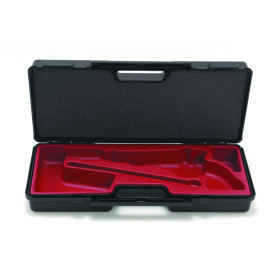 Malette revolver ABS noir : protection robuste, intérieur sécurisé