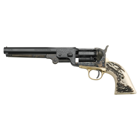 Réplique Colt 1851 Navy Acier Deluxe Cal .44 PN, Catégorie D2-F