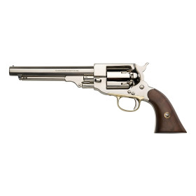 Réplique 1862 Spiller & Burr Cal 36 PN - Laiton Nickelé, 6 Coups