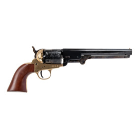 Réplique 1851 Navy Laiton Cal 44 PN - Cadre Laiton Robuste