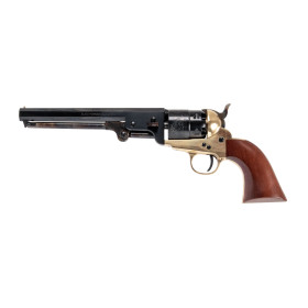 Réplique 1851 Navy Laiton Cal 44 PN - Cadre Laiton Robuste
