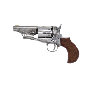 Réplique Colt 1862 Pocket Police Cal .44 PN Gravée Acier