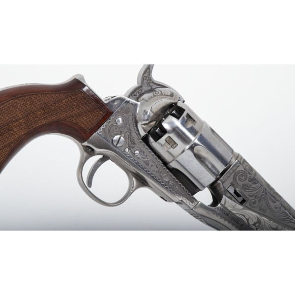 Réplique Colt 1862 Pocket Police Cal .44 PN Gravée Acier