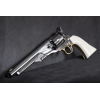 Réplique 1860 Army Cal 44 PN - Acier Blanc, Crosse Ivoirine