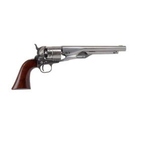 Réplique 1860 Army Calibre 44 PN - Acier Gravé, Poignée Bois