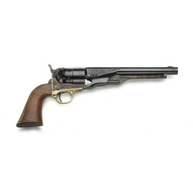 Réplique 1860 Army Cal .44 PN - Acier Gravé, 6 Coups