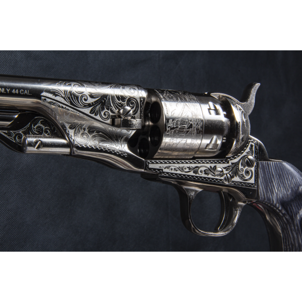 Réplique Colt 1860 Army Cal. 44 PN - Gravures Authentiques