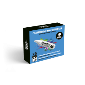 Cartouches CO2 Lube 12gr x5 - Entretien Airgun, Airsoft, Paintball