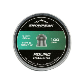 Plombs Ronds C9mm x100 - Précision et Stabilité en Tir Sportif
