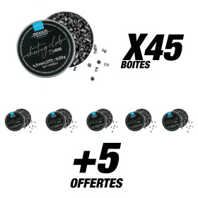 Plombs Plats 4.5mm x25000 - Précision et Constance au Tir