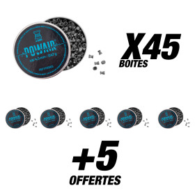 Pack Plombs Plats C4.5 x25000 - Précision 4.5 mm pour Tir Sportif