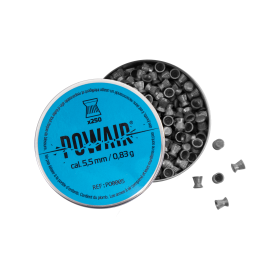Plombs plats C5.5 x250 : Précision 5.5 mm pour tir de loisir