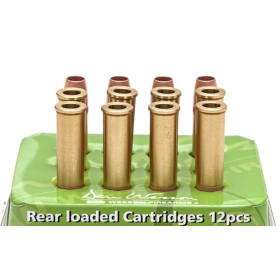 Fausses douilles CNC 4.5 Rear Load - Laiton poli, boîte de 12