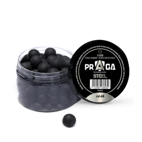 Billes Caoutchouc/Acier C68 x20 - Impact Renforcé Calibre 68