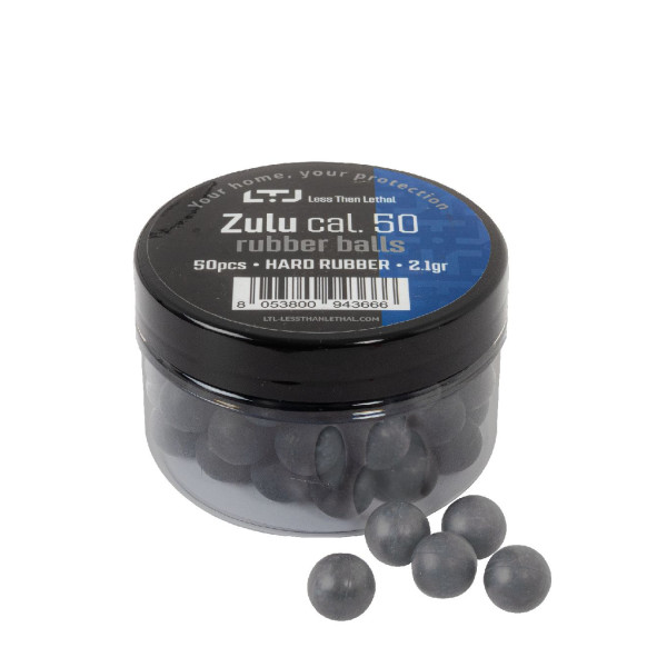Bille Caoutchouc Zulu Légère C50 X50 – Précision Européenne, Légèreté 2.1g