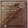 Cartouches 9Mm Supra Pepper : Défense Personnelle Efficace X10
