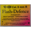 Cartouches 9Mm/380 Flash Blanc X10 – Flamme éclatante, pour revolver