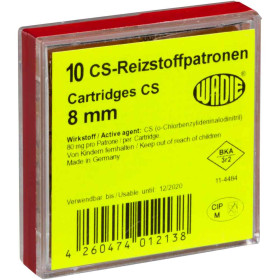 Cartouches 8Mm Cs A Gaz X10 - Puissance et Défense Fiables