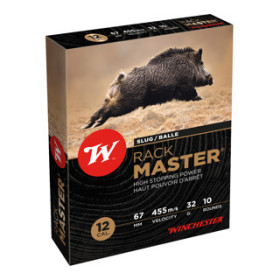 Balles 12/70 Rackmaster Slug 32g - Précision et Impact Puissant