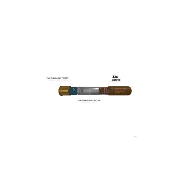 Cartouches 12/76 Extra Copper 33g C6 - Efficacité et Polyvalence