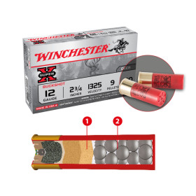 Cartouches 12/70 Chevrotine 9gr X00 : Précision et Conformité