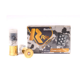 Cartouches 12/70 Buck 34g x5 - Précision et Puissance Chevrotine