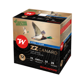 Cartouches 12/76 ZZ Canard 33g PB5 : Précision pour Canards