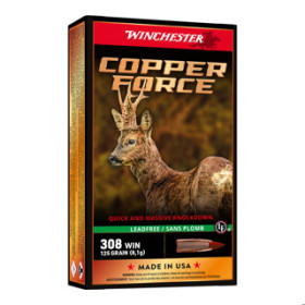 Balles 308Win Lead Free 125gr : Écologie et Précision Optimale