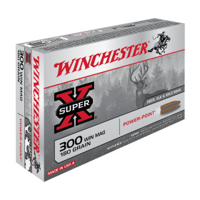 Balles 300WM 180gr Winchester : Puissance et Précision Terrain