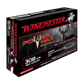 Balles 308Win 180gr Power Max Bonded : Précision et Puissance