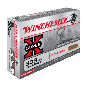 Balles 308Win 150gr Winchester : Fiabilité et Puissance Terrain