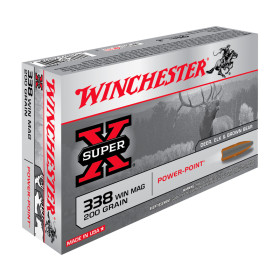 Balles Winchester 338WM 200gr x20 - Puissance et Précision