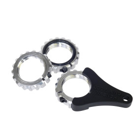 Kit 3 Bagues Réglables Lee en Aluminium avec Clé Nylon