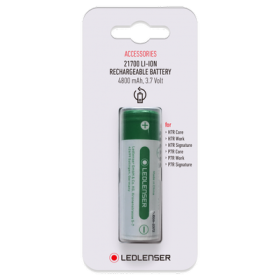 Batterie 21700 4800mAh pour lampes Ledlenser P7R/H7R