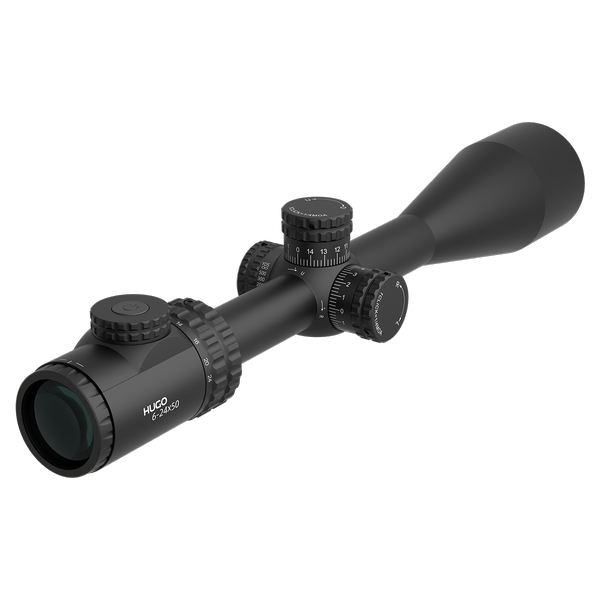 Lunette Hugo 6-24x50 GT : Précision Tir Sportif, Réticule SFP