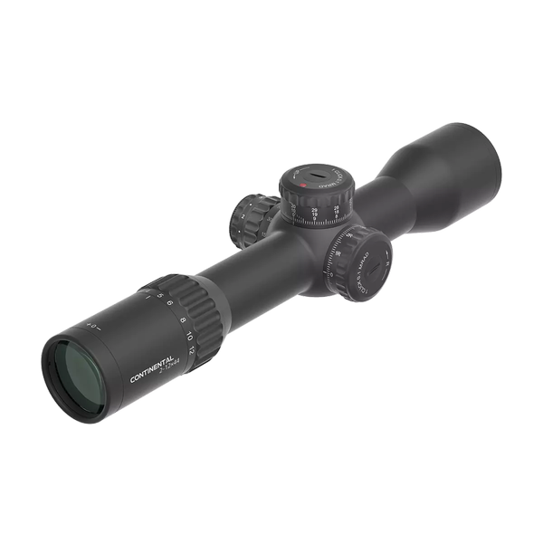 Lunette Continental X6 2-12x44 CTR : Précision FFP et Verrouillage