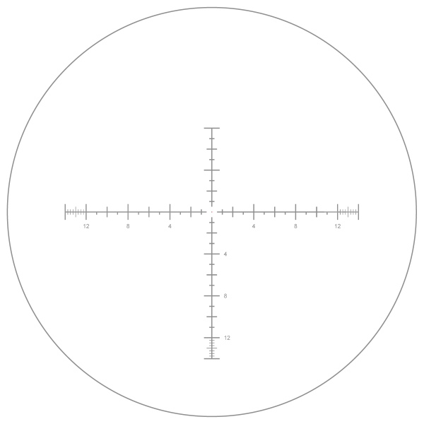Lunette Continental X8 6-48x56 : Précision MOA et Clarté Optique