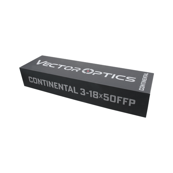 Lunette Continental X6 3-18x50 FFP : Clarté et Précision HD