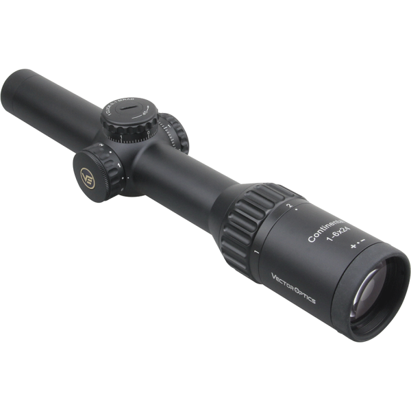 Lunette Continental X6 1-6x24 SFP - Réticule BDC, Résistante .338 Lapua