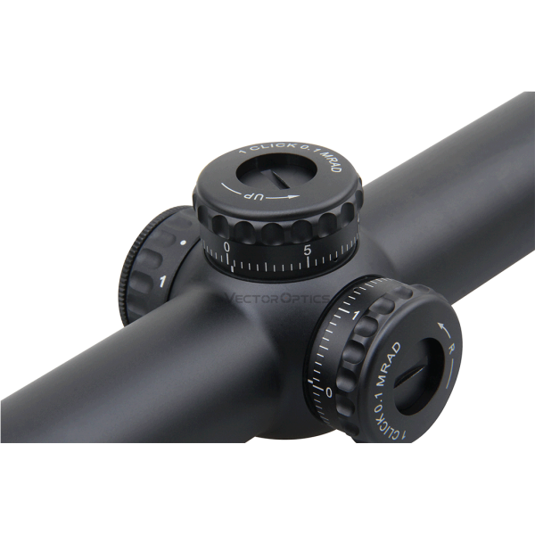 Lunette Continental X6 1-6x24 SFP - Réticule BDC, Résistante .338 Lapua