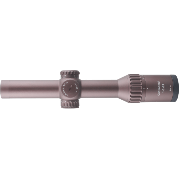 Lunette Continental X6 1-6x24 SFP : Précision BDC et Robustesse