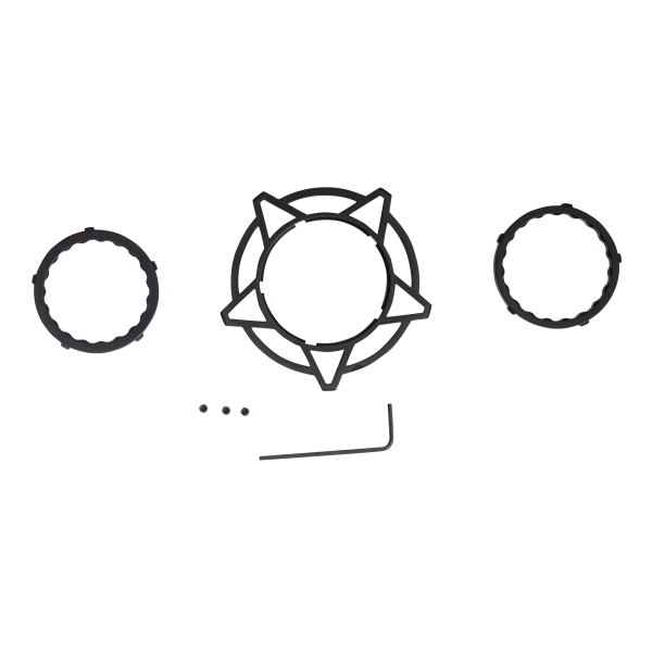 Roue de commande Continental en aluminium pour lunettes 33,5-35 mm