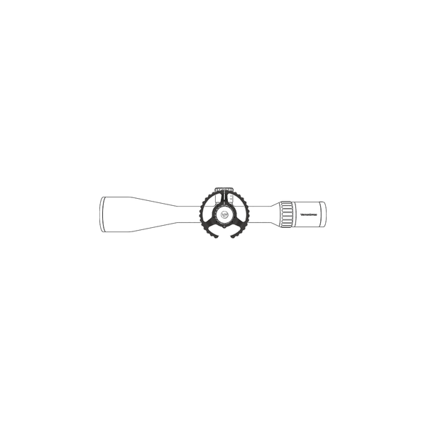 Roue de commande Continental en aluminium pour lunettes 33,5-35 mm