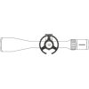 Roue de commande Continental en aluminium pour lunettes 33,5-35 mm