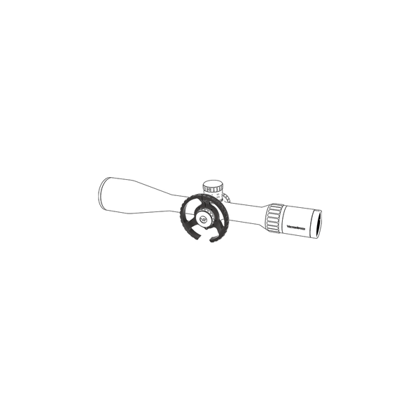 Roue de commande Continental en aluminium pour lunettes 33,5-35 mm
