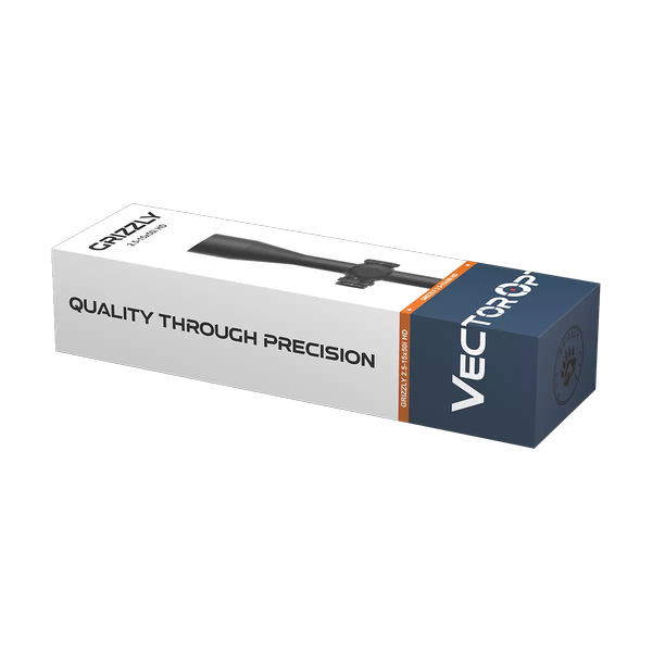 Lunette Grizzly 2.5-15x50 HD : Précision Optique et Robustesse