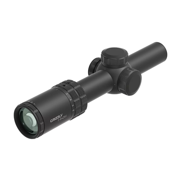 Lunette Grizzly 1-6x24 HD : Précision et Robustesse IP56