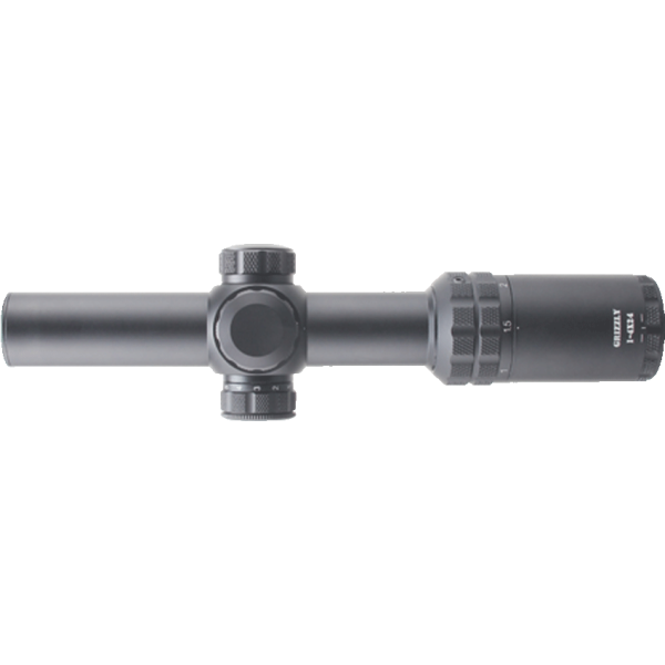 Lunette Grizzly 1-4x24 Ret4 : Précision pour Tir Sportif