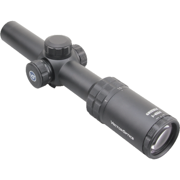 Lunette Grizzly 1-4x24 Ret4 : Précision pour Tir Sportif