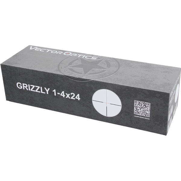 Lunette Grizzly 1-4x24 Ret4 : Précision pour Tir Sportif